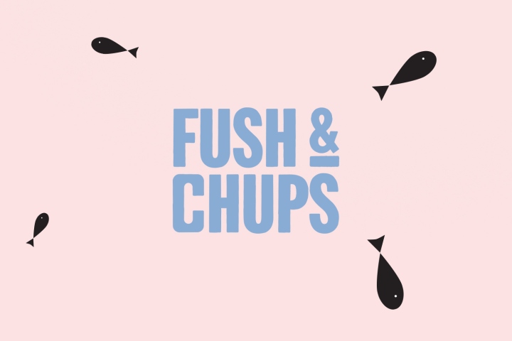 Fush & Chups快餐品牌视觉设计
