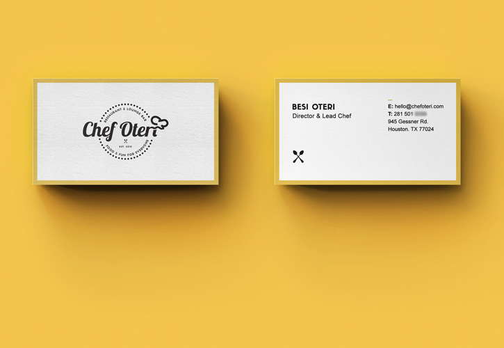 Chef Oteri餐厅品牌视觉设计 Chef Oteri餐厅品牌视觉设计