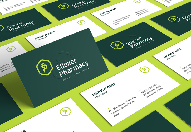 Eliezer药房品牌VI设计欣赏