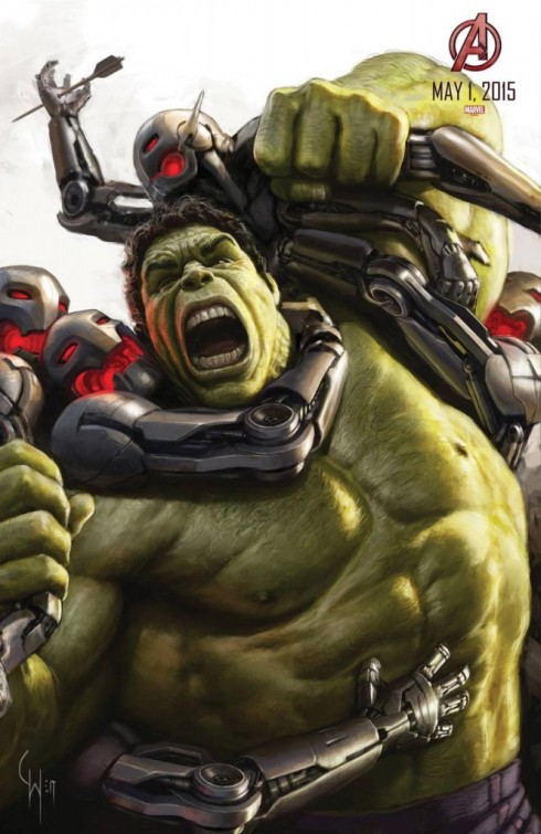 电影海报欣赏: 复仇者联盟2:奥创纪元(Avengers: Age of Ultron) 复仇者联盟2:奥创纪元——电影海报欣赏