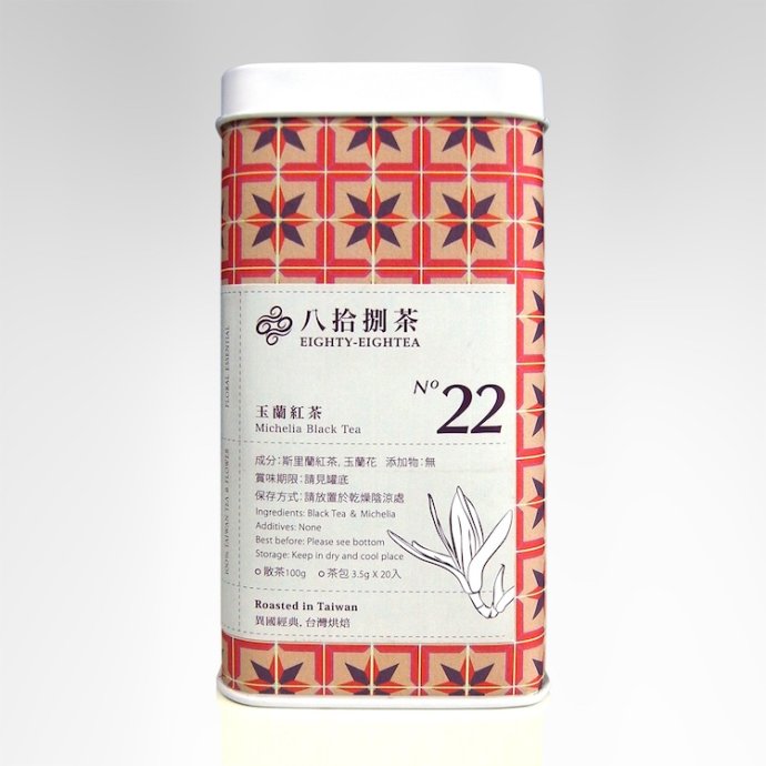 台湾八拾捌茶包装设计
