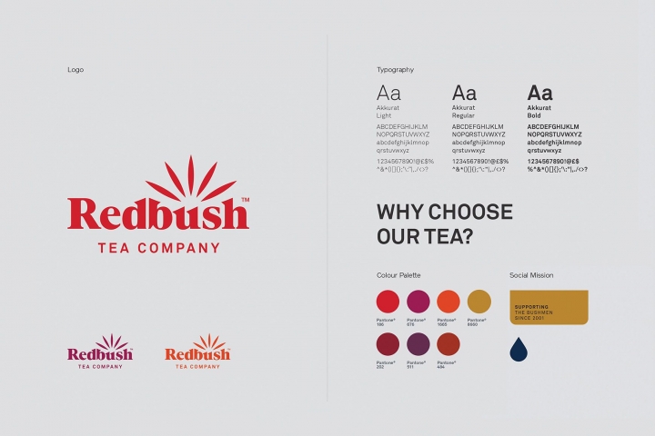 Redbush茶叶包装设计