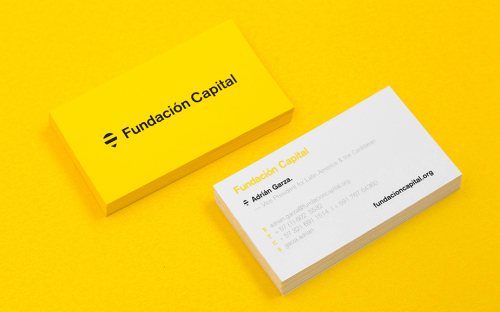 Fundacion Capital品牌视觉形象设计 Fundacion Capital品牌视觉形象设计