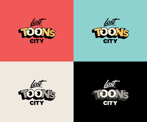 Lost Toon's City游乐场视觉形象设计