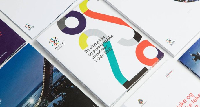 奥斯陆申办2022年冬奥会logo和视觉形象设计