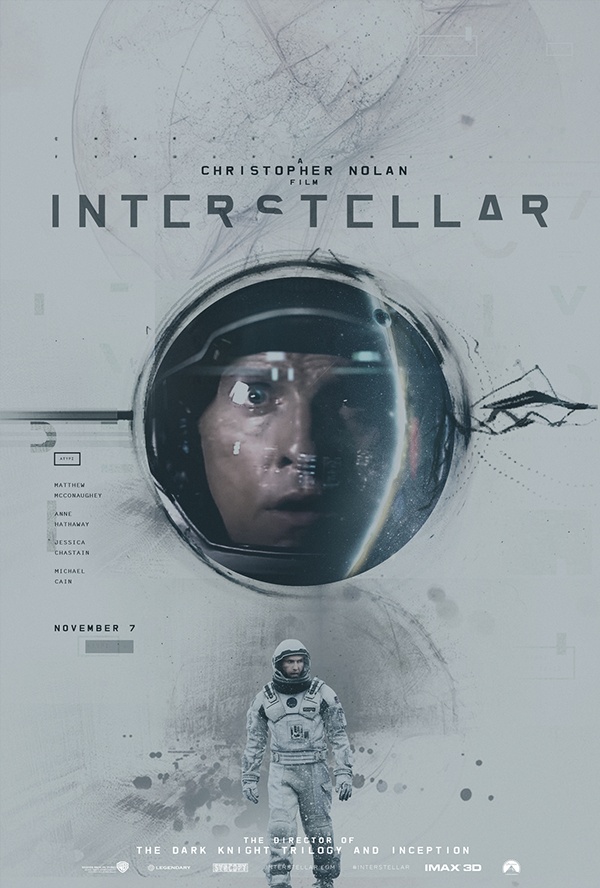 美国科幻电影海报欣赏:星际穿越(Interstellar)