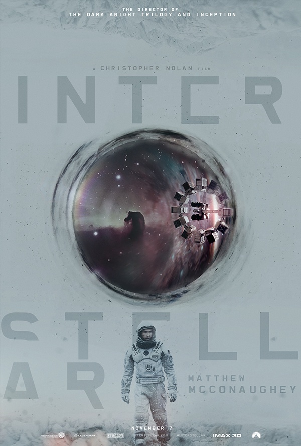 美国科幻电影海报欣赏:星际穿越(Interstellar)