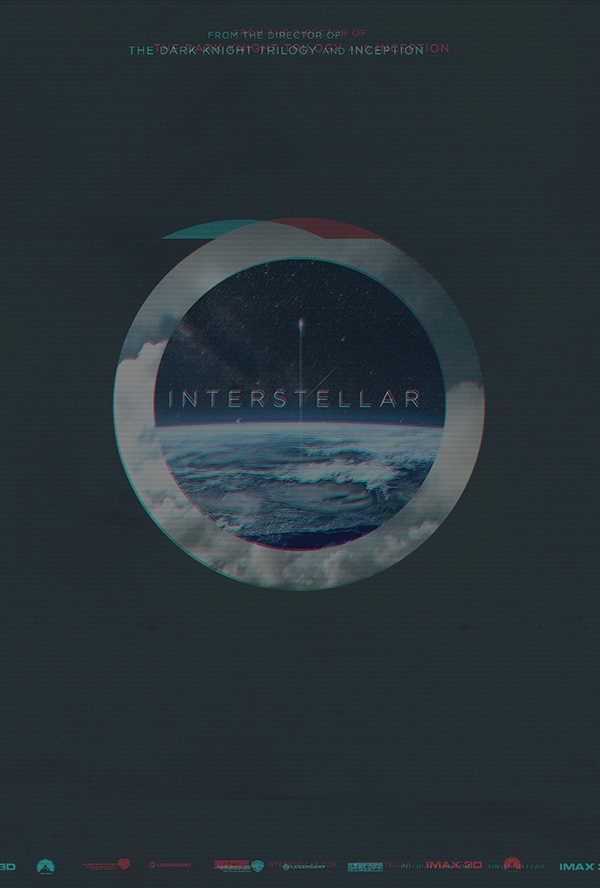 美国科幻电影海报欣赏:星际穿越(Interstellar)