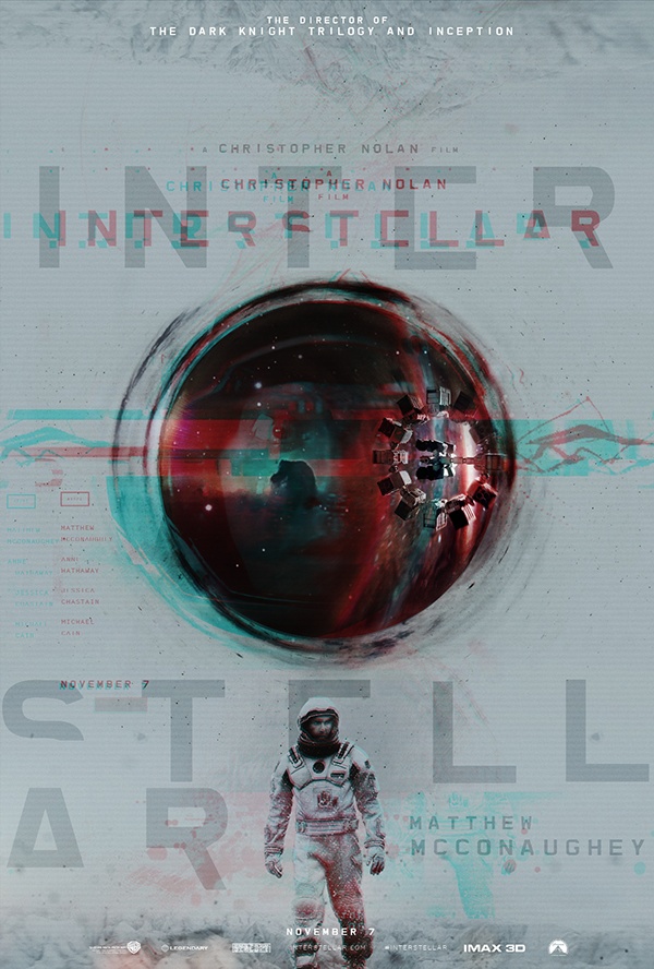 美国科幻电影海报欣赏:星际穿越(Interstellar)