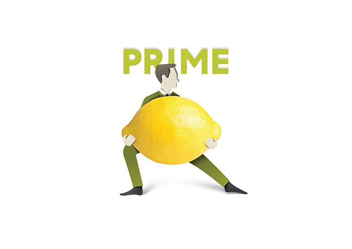 俄罗斯PRIME快餐店品牌VI设计