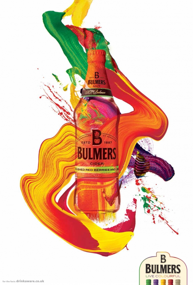 多彩生活:Bulmers果酒创意广告