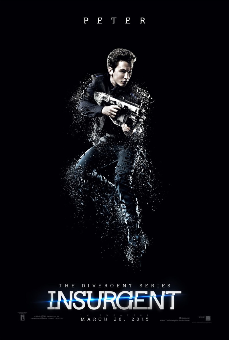 电影海报欣赏:反叛者(Insurgent) 电影海报欣赏:反叛者(Insurgent)