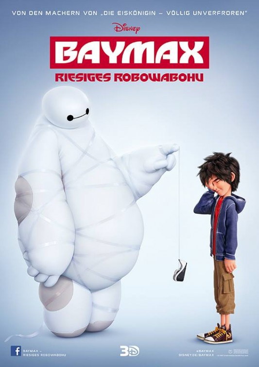 超能陆战队(Big Hero 6)电影海报欣赏 美国动画片超能陆战队(Big Hero 6)电影海报欣赏