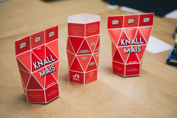Knall Mais爆米花包装设计 颜值爆表的爆米花纸盒包装设计欣赏