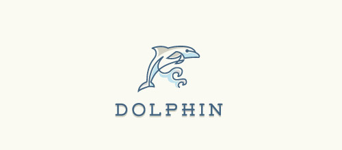 标志设计元素运用实例:海豚