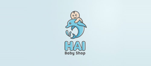 标志设计元素运用实例:海豚