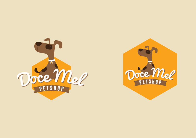 Doce Mel宠物店视觉形象设计 Doce Mel宠物店视觉形象设计