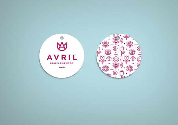 Avril Complementos时装店视觉形象设计 Avril Complementos时装店视觉形象设计