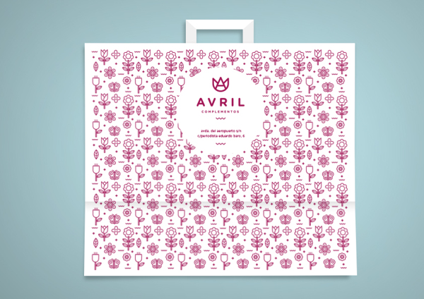 Avril Complementos时装店视觉形象设计 Avril Complementos时装店视觉形象设计