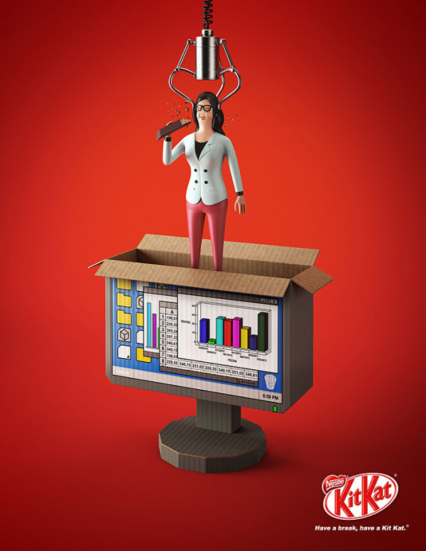 Estilo 3D创意广告作品欣赏 Estilo 3D创意广告作品欣赏
