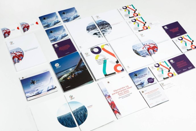 奥斯陆申办2022年冬奥会logo和视觉形象设计 奥斯陆申办2022年冬奥会logo和视觉形象设计