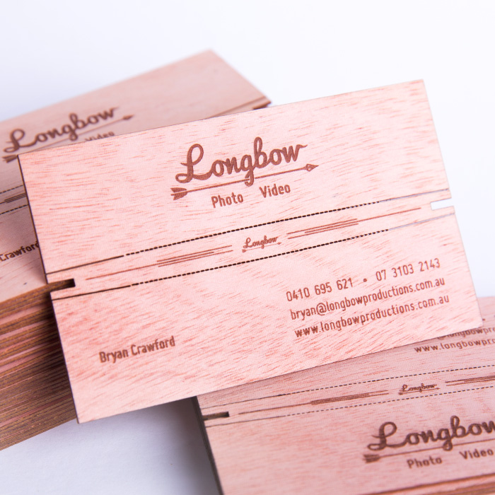 名片一秒变弓箭:Longbow创意名片设计 名片一秒变弓箭:Longbow创意名片设计