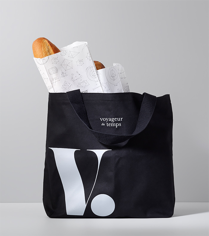 Voyageur Du Temps咖啡和面包店视觉形象设计 Voyageur Du Temps咖啡和面包店视觉形象设计