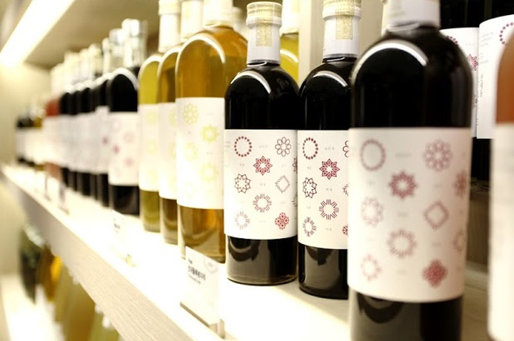 韩国米酒和红酒包装设计 韩国米酒和红酒包装设计