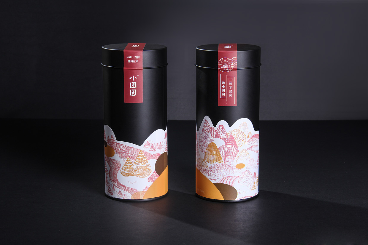 小团圆创意米包装设计