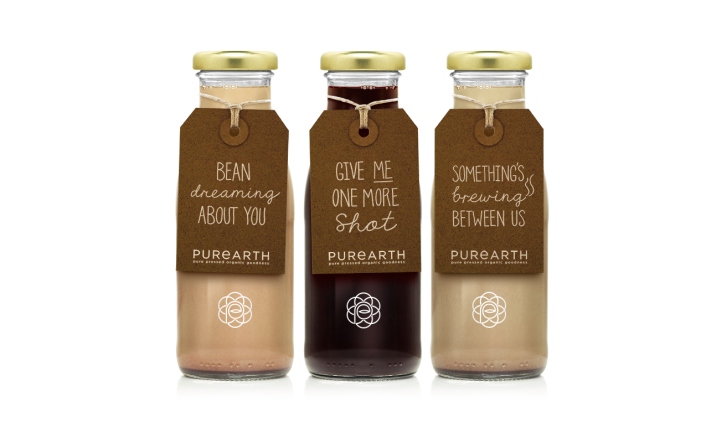 Purearth果汁饮料包装设计