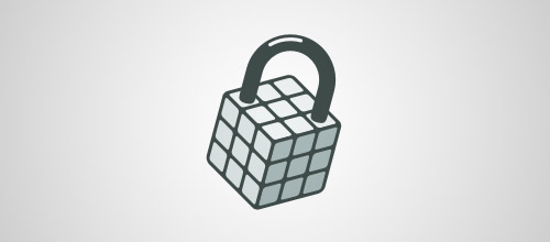 标志设计元素运用实例：锁(二)