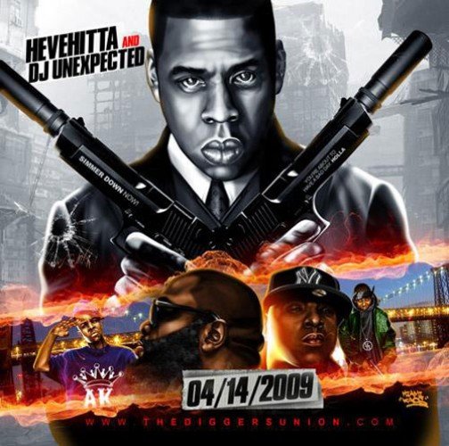 国外地下HIPHOP混音带封面欣赏