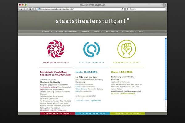 斯图加特国家剧院(StuttgartStateTheatre)品牌设计 斯图加特国家剧院(StuttgartStateTheatre)品牌设计