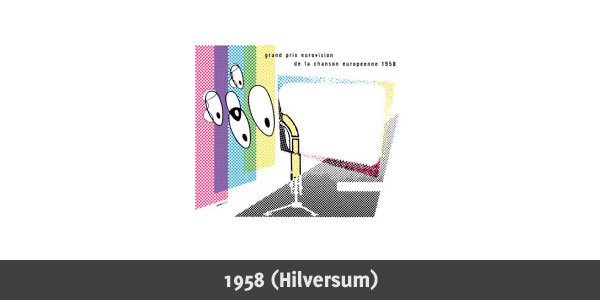 欧洲歌唱大赛(EurovisionSongContest)标志欣赏1956-2010