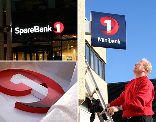SpareBank1银行品牌形象设计 SpareBank1银行品牌形象设计