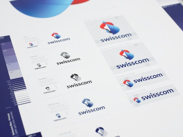 swisscom(瑞士电信)品牌设计欣赏