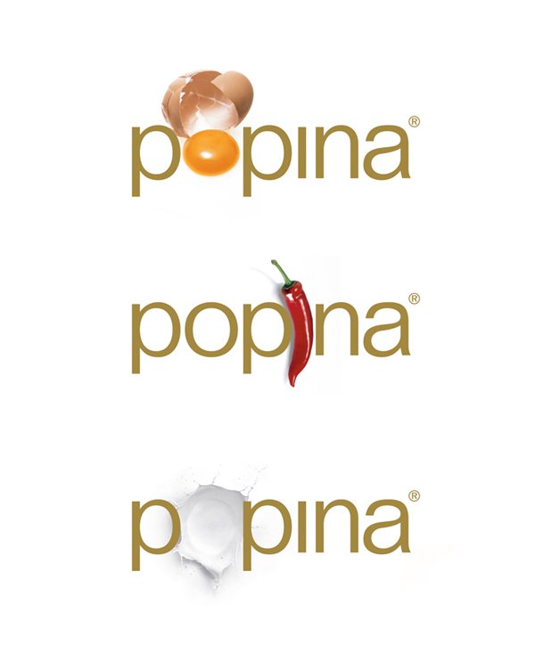POPINA食品品牌VI设计 POPINA食品品牌VI设计