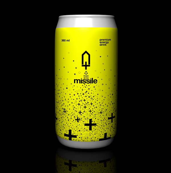 Missile能量饮料品牌VI设计
