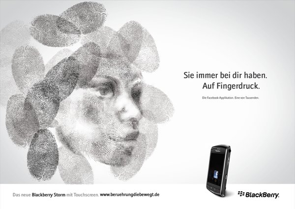 BlackBerryStorm触摸手机广告欣赏 BlackBerryStorm触摸手机广告欣赏