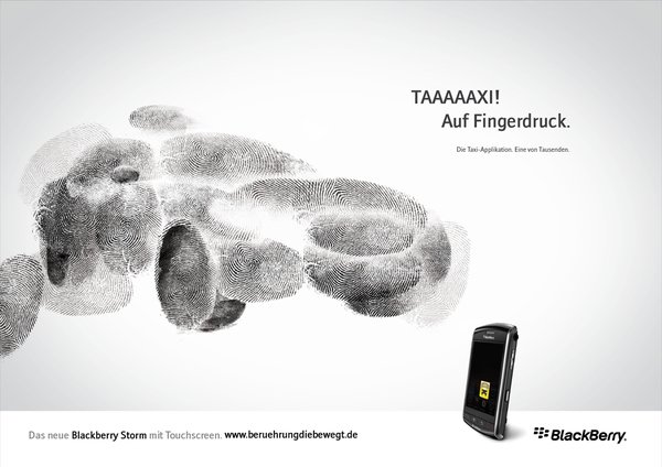 BlackBerryStorm触摸手机广告欣赏 BlackBerryStorm触摸手机广告欣赏