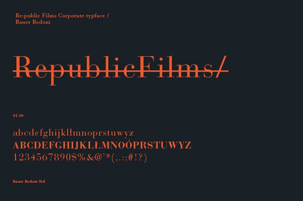 韩国re:publicfilms品牌VI设计