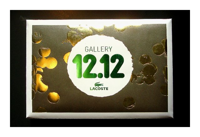 时尚品牌LACOSTEGALLERY12.12展示活动VI设计 时尚品牌LACOSTEGALLERY12.12展示活动VI设计