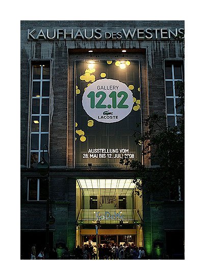 时尚品牌LACOSTEGALLERY12.12展示活动VI设计 时尚品牌LACOSTEGALLERY12.12展示活动VI设计