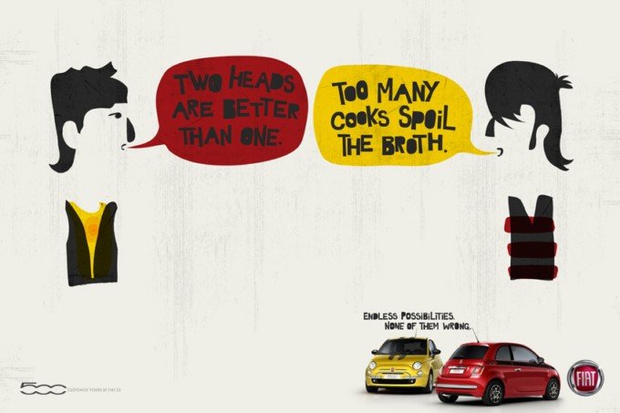 Fiat500广告欣赏