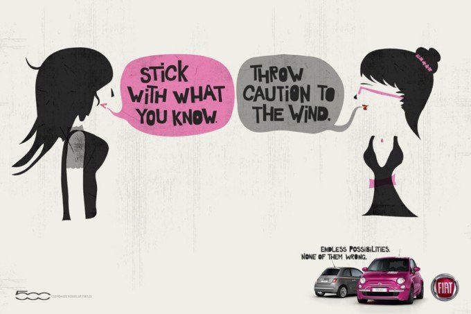 Fiat500广告欣赏