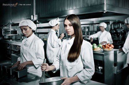 PANTENE(潘婷)洗发水广告