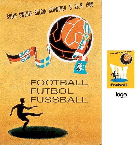FIFA世界杯:海报、吉祥物、标志设计(1930-2010)