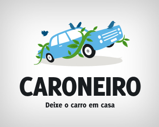 标志设计元素运用实例:汽车,卡车和面包车