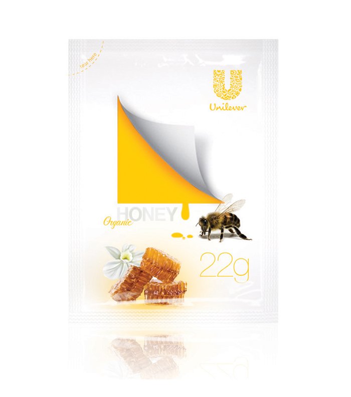 有机蜂蜜包装设计欣赏