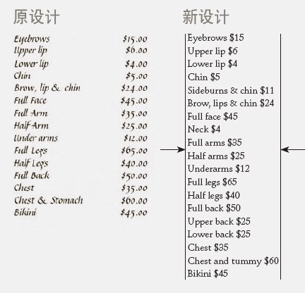 设计美容院宣传折页小册子